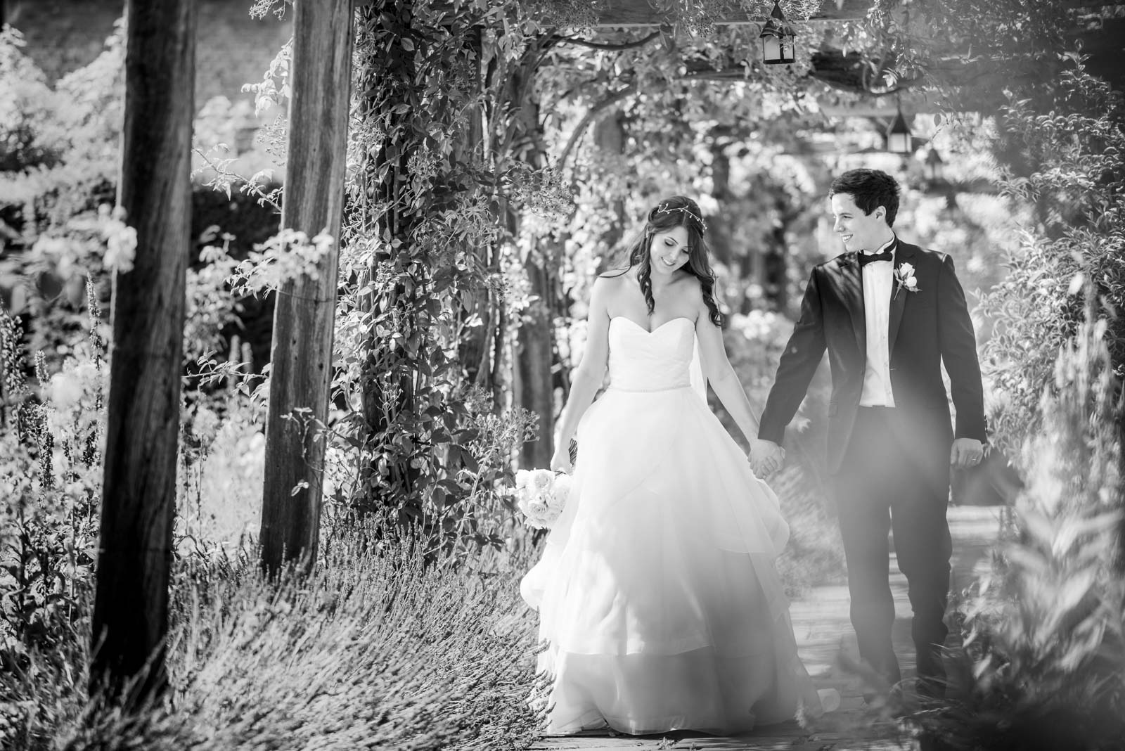 Newlywed Photoshoot at the Great Fosters Hotel