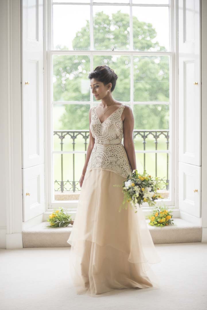 Beautiful bride in Diiton Park Manor